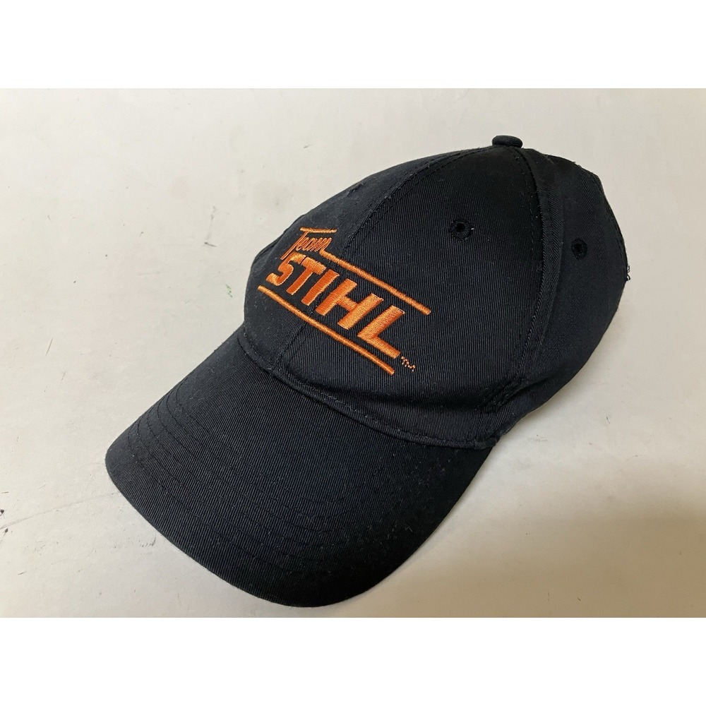 Stihl Outfitters Apparel Snapback Cap Black One Size Adjustable Embroidered